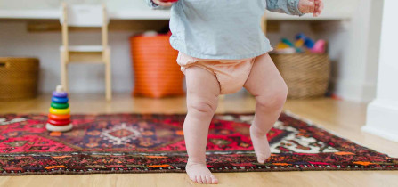When can you expect your baby to take their first steps?