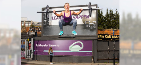 Leaks happen: “I experienced my first leak after going for a run after having my first daughter”